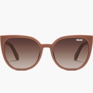 Quay Staycation 57mm Small Cat Eye Sunglasses